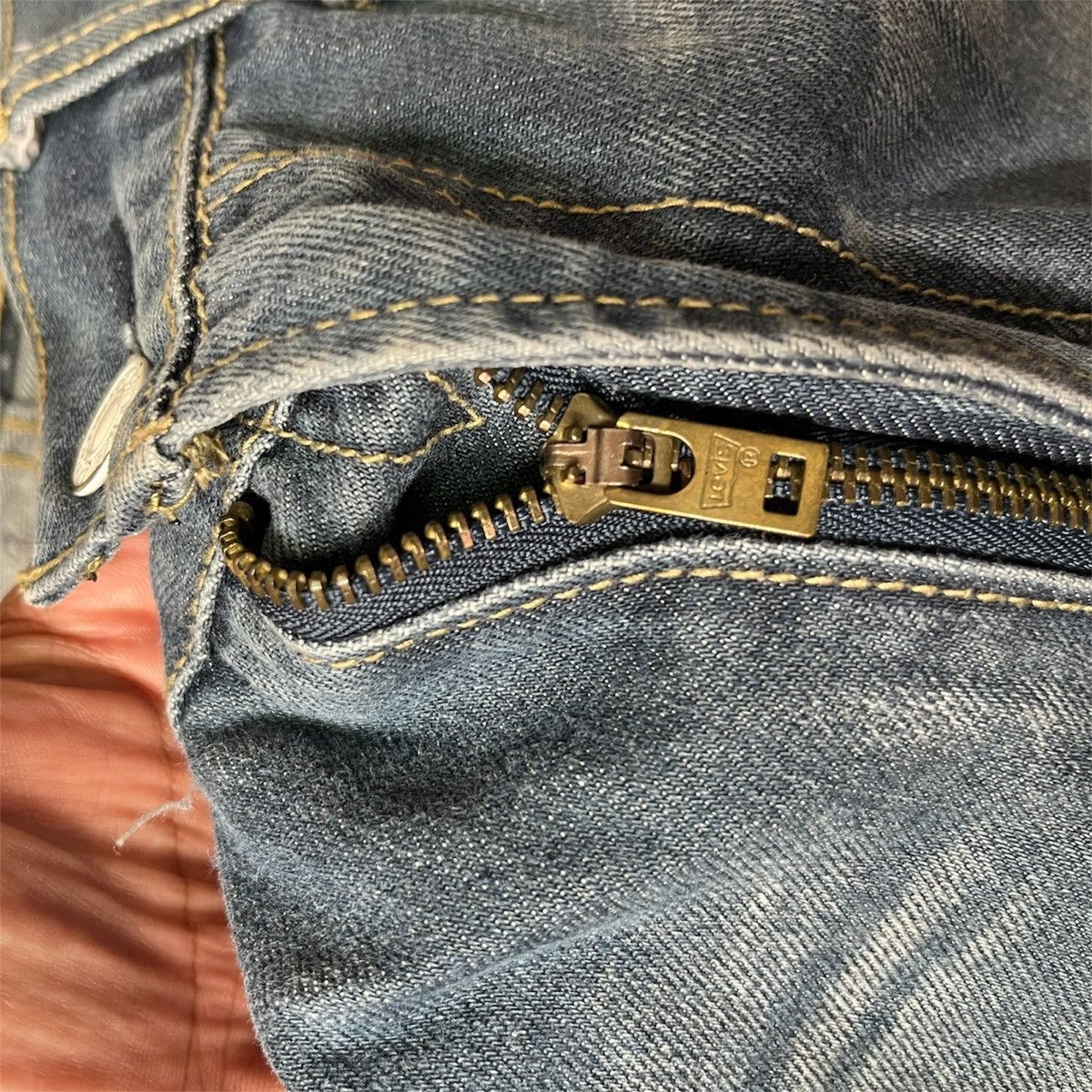 CLOT × Levi's Levi's X Clot Python 505 Selvedge Denim Jean Size US 32 / EU 48 - 9 Thumbnail