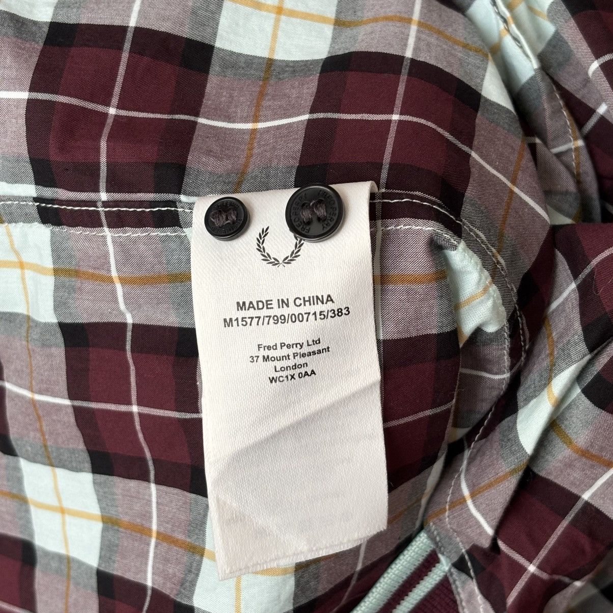 Fred Perry Fred Perry shirt button up medium multicolor rare casual Size US M / EU 48-50 / 2 - 6 Thumbnail