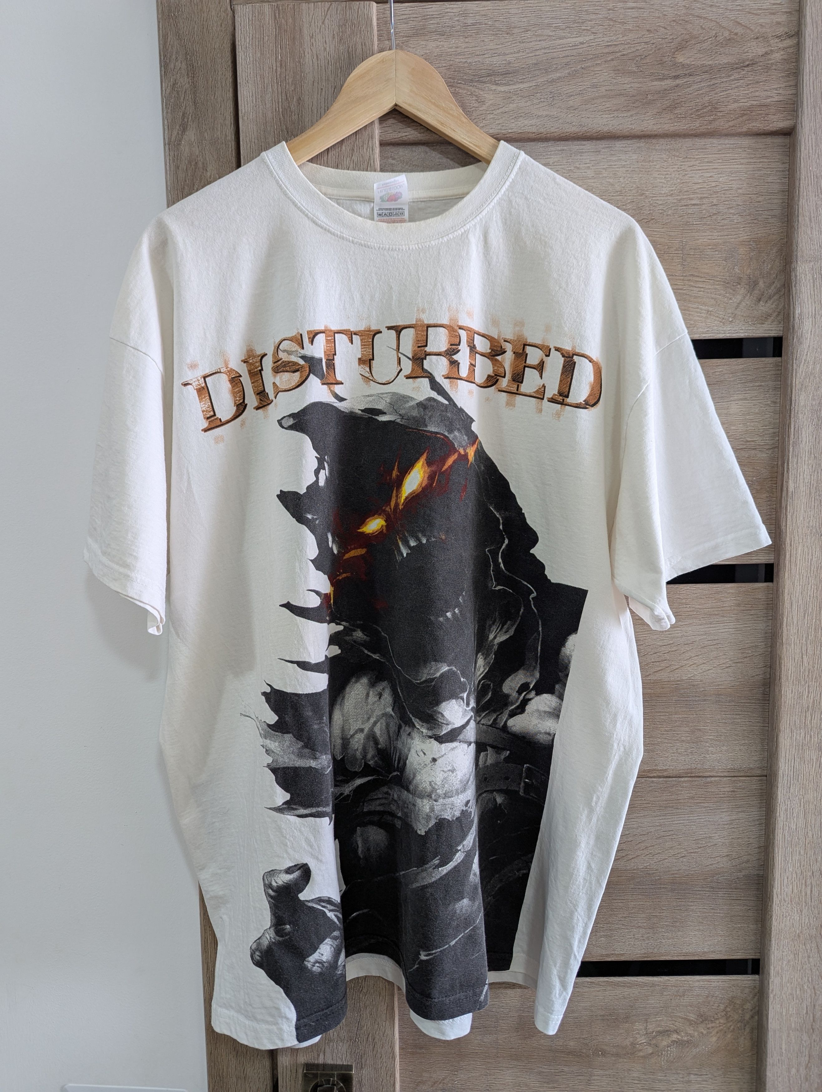 Band Tees × Vintage Vintage Disturbed Asylum Tee Size US XXL / EU 58 / 5 - 1 Thumbnail