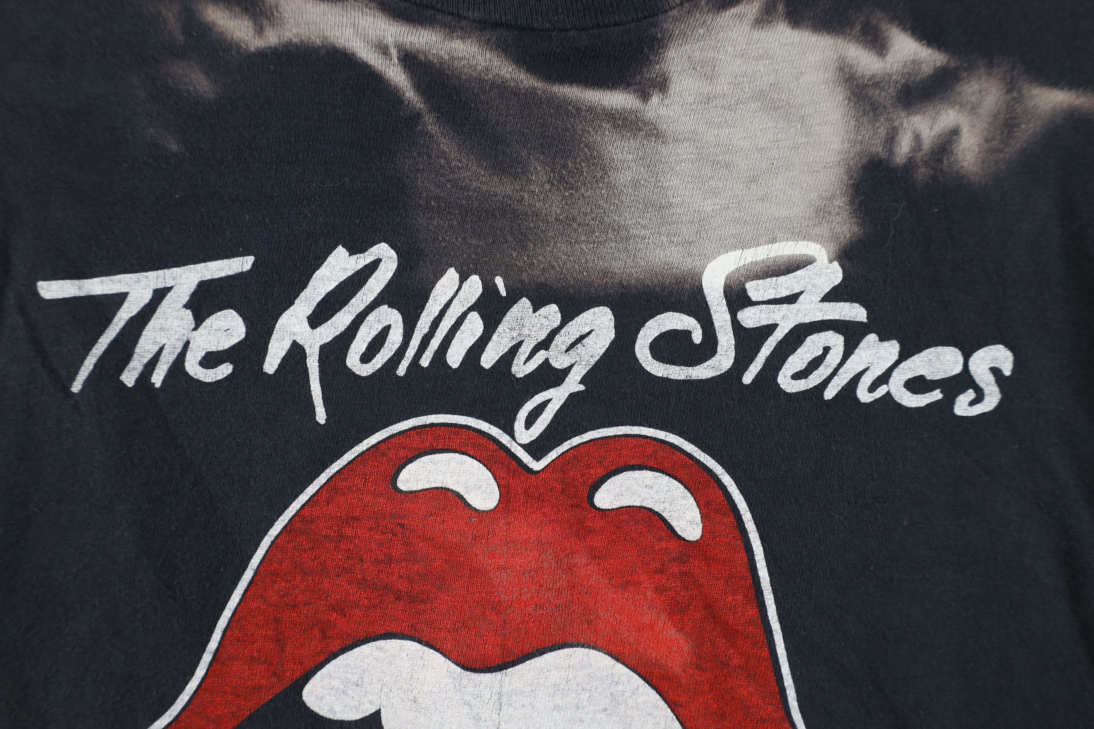 Vintage Vintage 80s American Tour The Rolling Stones Band T-Shirt Size US M / EU 48-50 / 2 - 5 Thumbnail