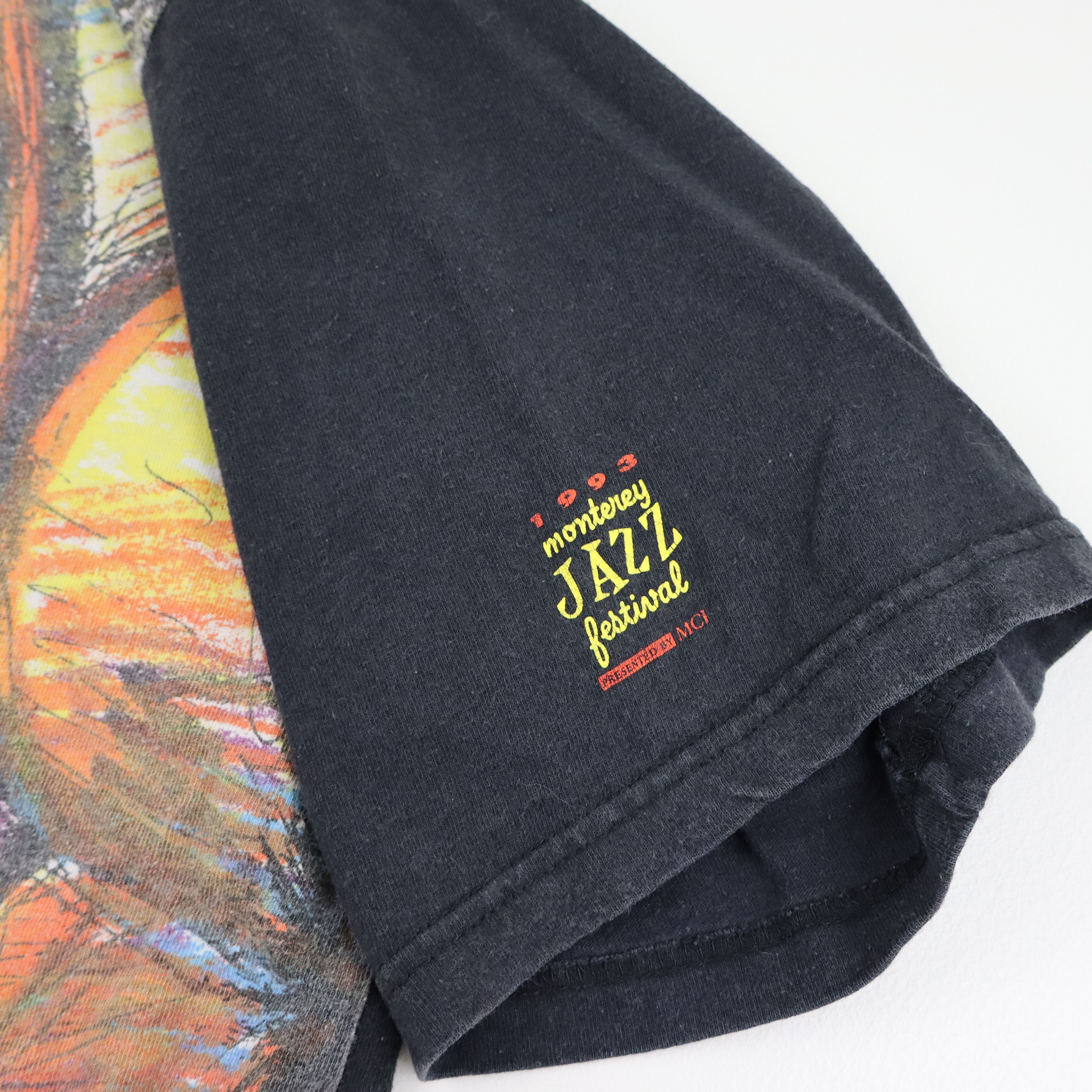 Band Tees × Vintage Vintage 1993 Monterey Jazz Festival Chair AOP Shirt Size US XL / EU 56 / 4 - 5 Thumbnail