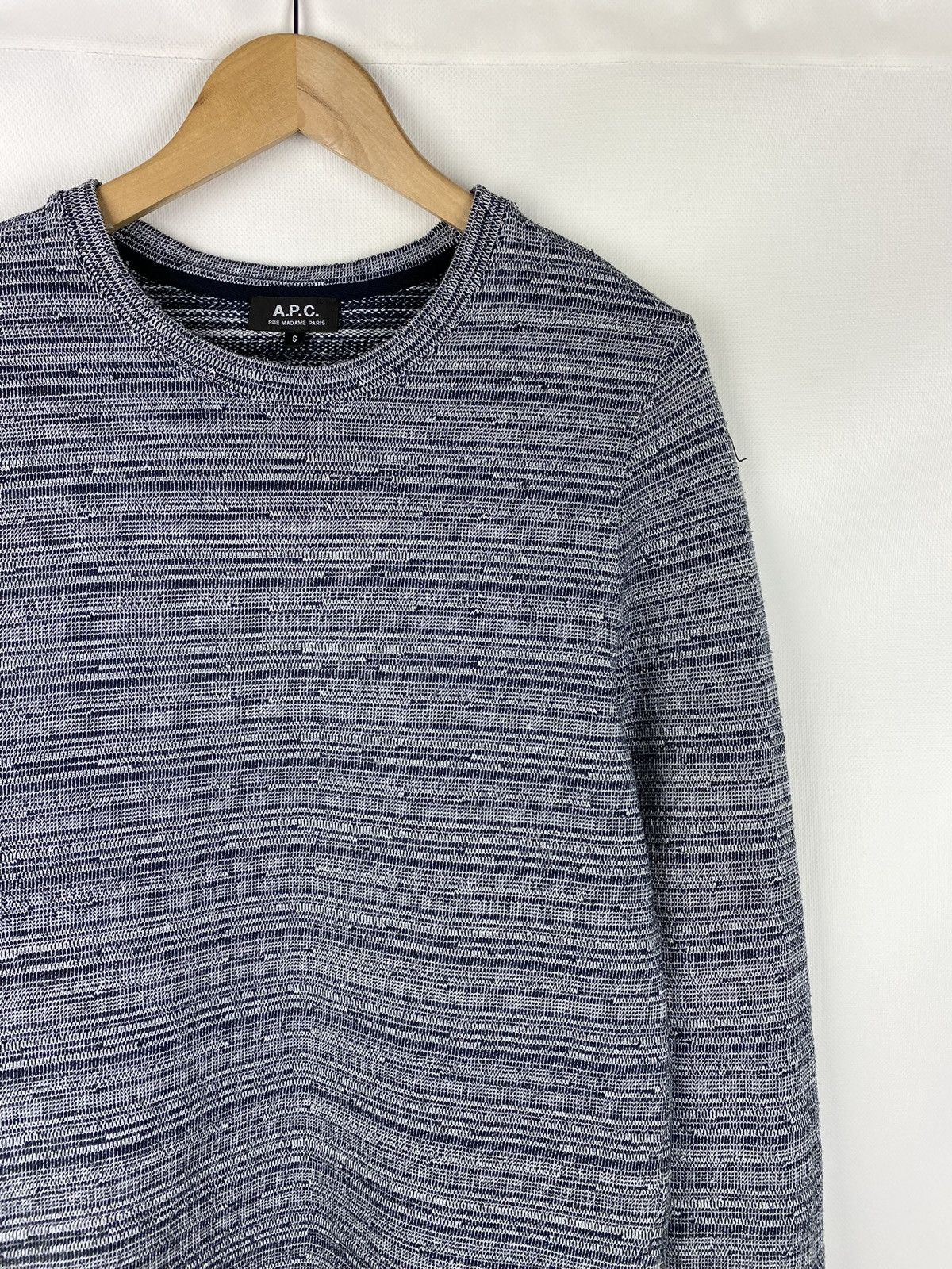 A.P.C. A.P.C. APC men’s crewneck sweatshirt pullover size S Size US S / EU 44-46 / 1 - 5 Thumbnail