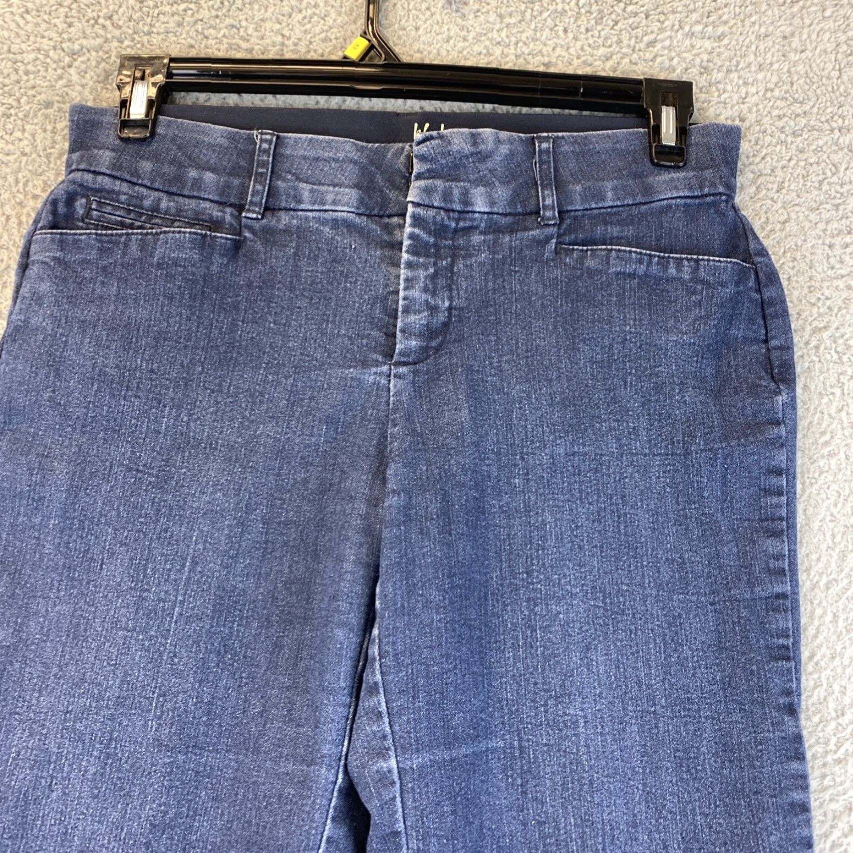 Dockers DOCKERS Jeans Bootcut - Jeans - Women - Size 4 - Blue Denim - 30in Inseam - Stretch Comfort - Regular Rise Size 27" / US 4 / IT 40 - 2 Thumbnail