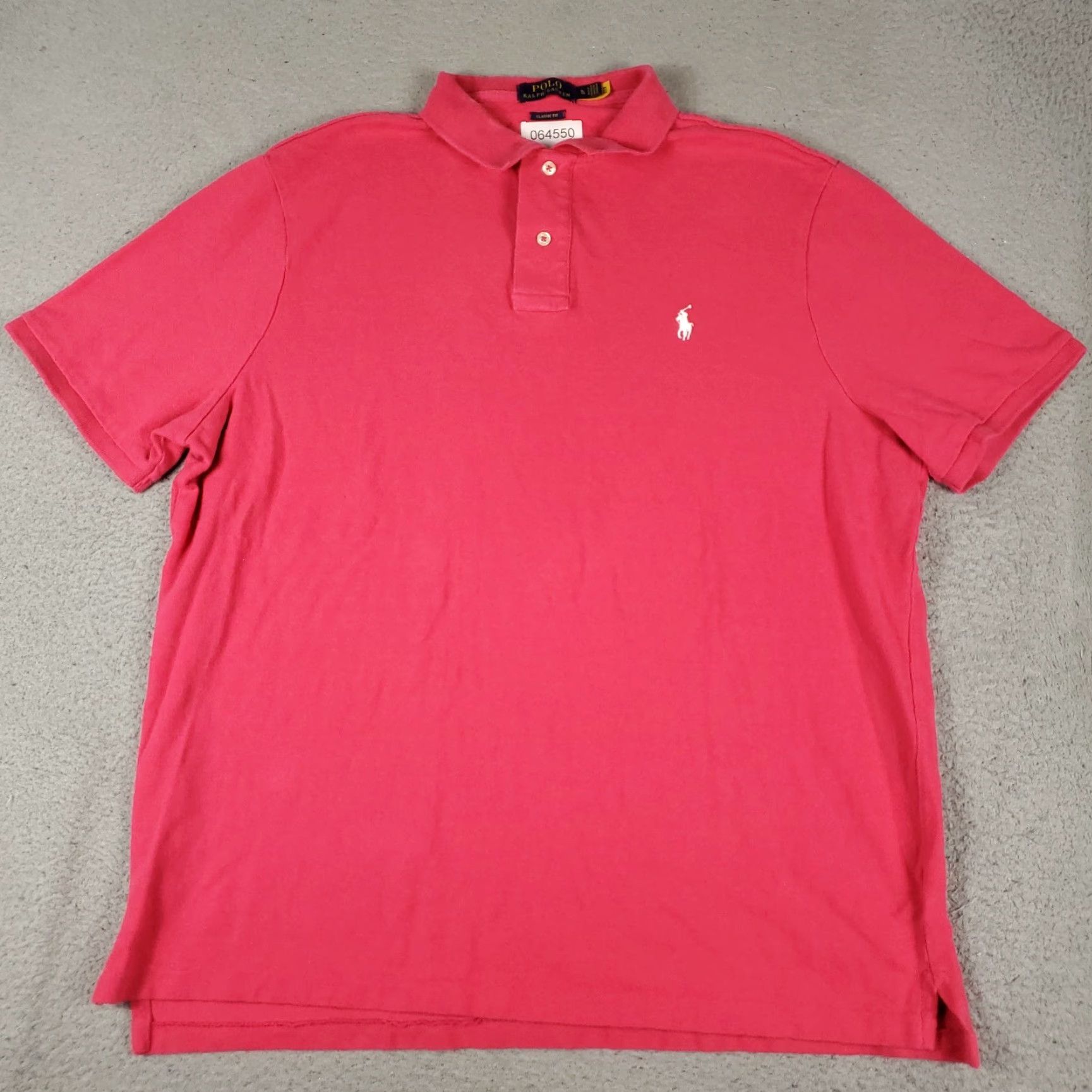 Ralph Lauren Ralph Lauren Polo Shirt Mens XL Black Polo Shirt Short Sleeve Button-Collar Casual Classic Polo Ralph Lauren Mens XL Black Size US XL / EU 56 / 4 - 3 Thumbnail