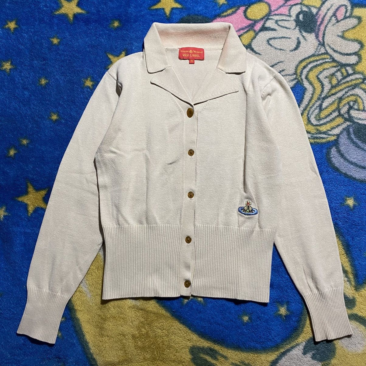 Vivienne Westwood Y2k Vivienne Westwood Open Collar Cardigan Size M / US 6-8 / IT 42-44 - 1 Thumbnail