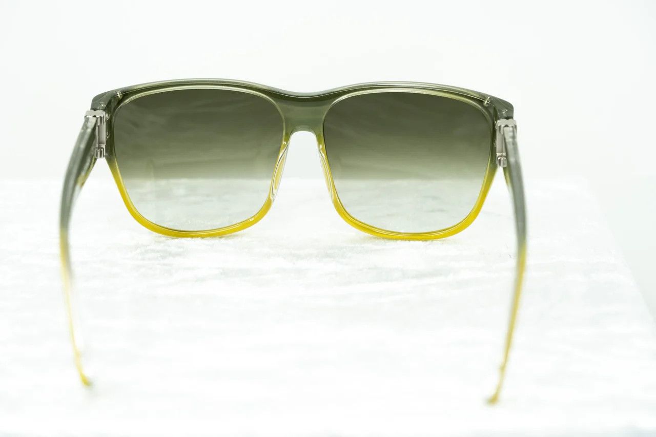Yohji Yamamoto Yohji Yamamoto Sunglasses Square Green Size ONE SIZE - 9 Thumbnail
