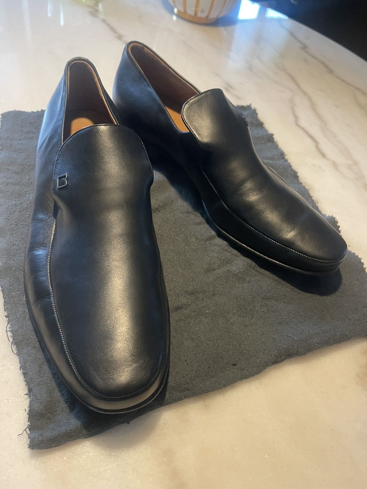 Bally Bally mens Havana black shoe 9 made in italy Size US 9 / EU 42 - 1 Thumbnail