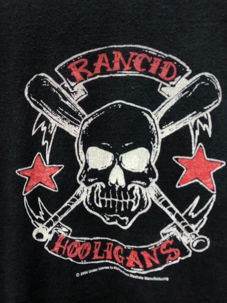 Band Tees Vintage 2004 Rancid Hooligans tshirt size XL Size US XL / EU 56 / 4 - 3 Thumbnail