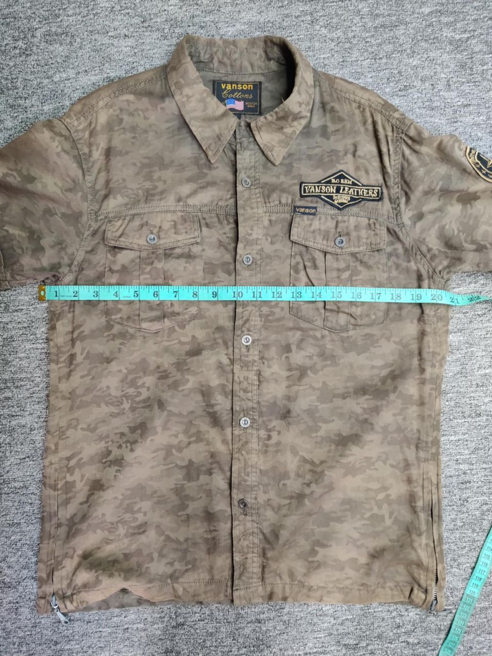 Vanson Leathers Vintage 90s Vanson Leathers American Legend Button Ups Shirt Size US L / EU 52-54 / 3 - 14 Thumbnail