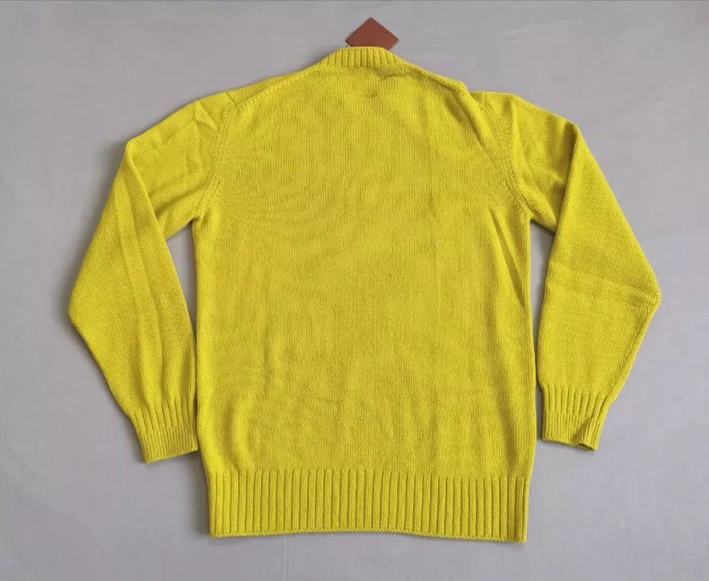Loro Piana Loro Piana Baby Cashmere Yellow Sweater- Size US L / EU 52-54 / 3 - 5 Thumbnail