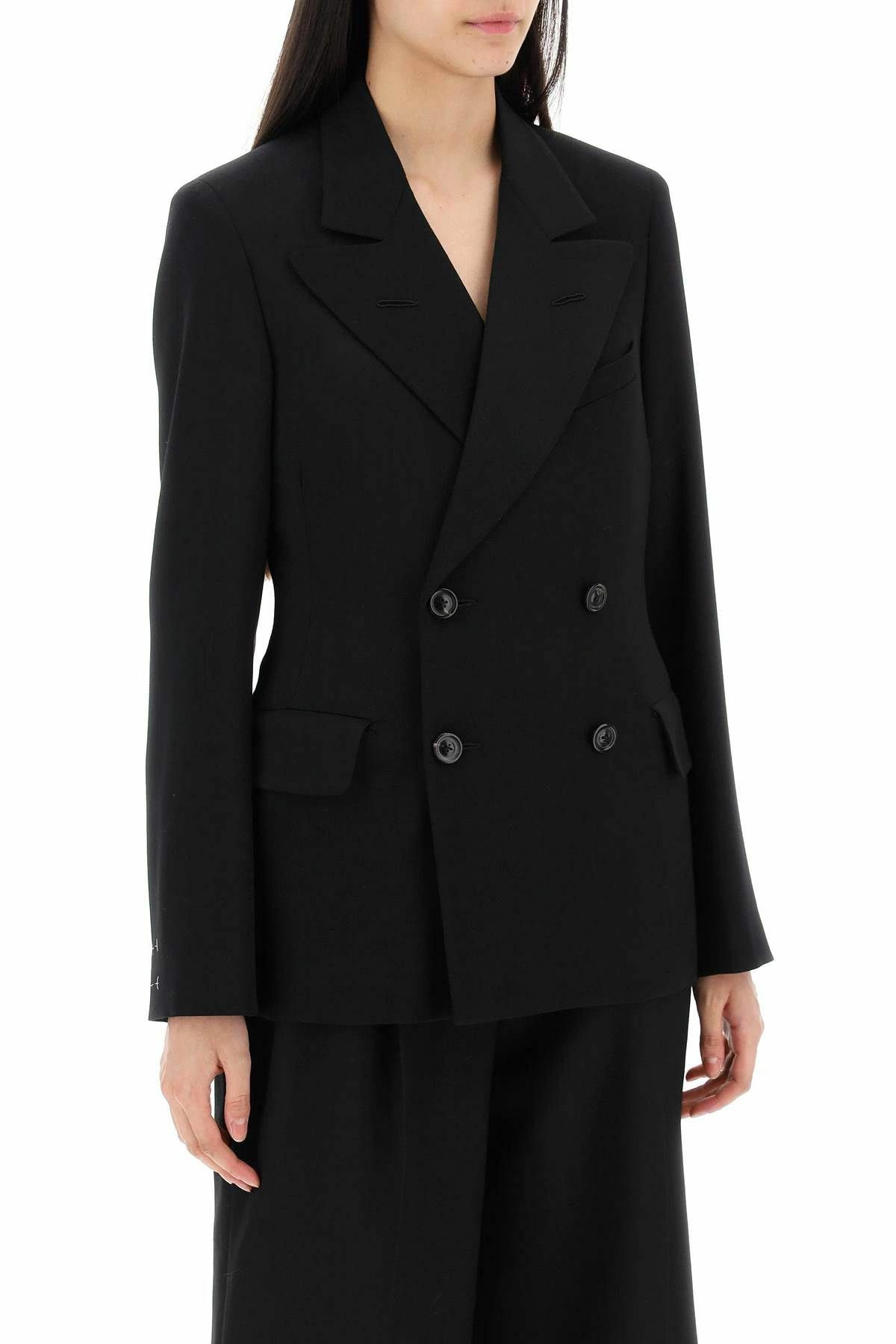 Maison Margiela o1y0625 Blazer in Black Size XS / US 0-2 / IT 36-38 - 2 Thumbnail