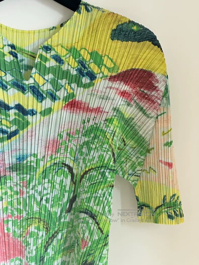 Issey Miyake Issey Miyake Jungle Series Top Size L / US 10 / IT 46 - 3 Thumbnail
