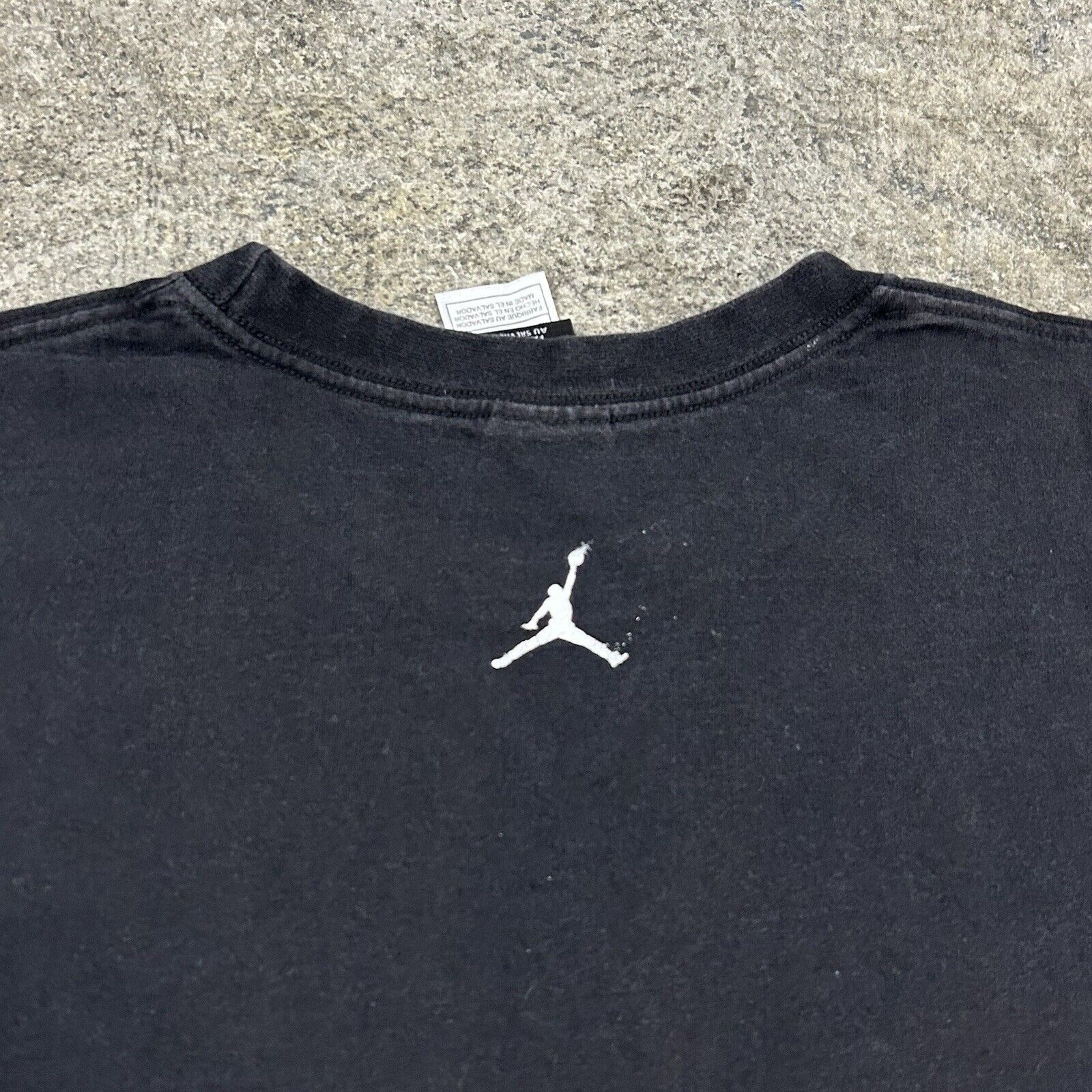 Jordan Brand Vintage y2k Jordan Jump Shot NBA Black T Shirt X-Large XL Size US XL / EU 56 / 4 - 4 Thumbnail