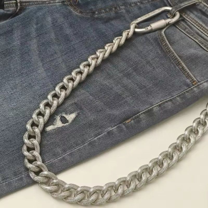 Jewelry Exaggerated Cuban Pants Chain Heavy Waist Chain Size ONE SIZE - 12 Thumbnail