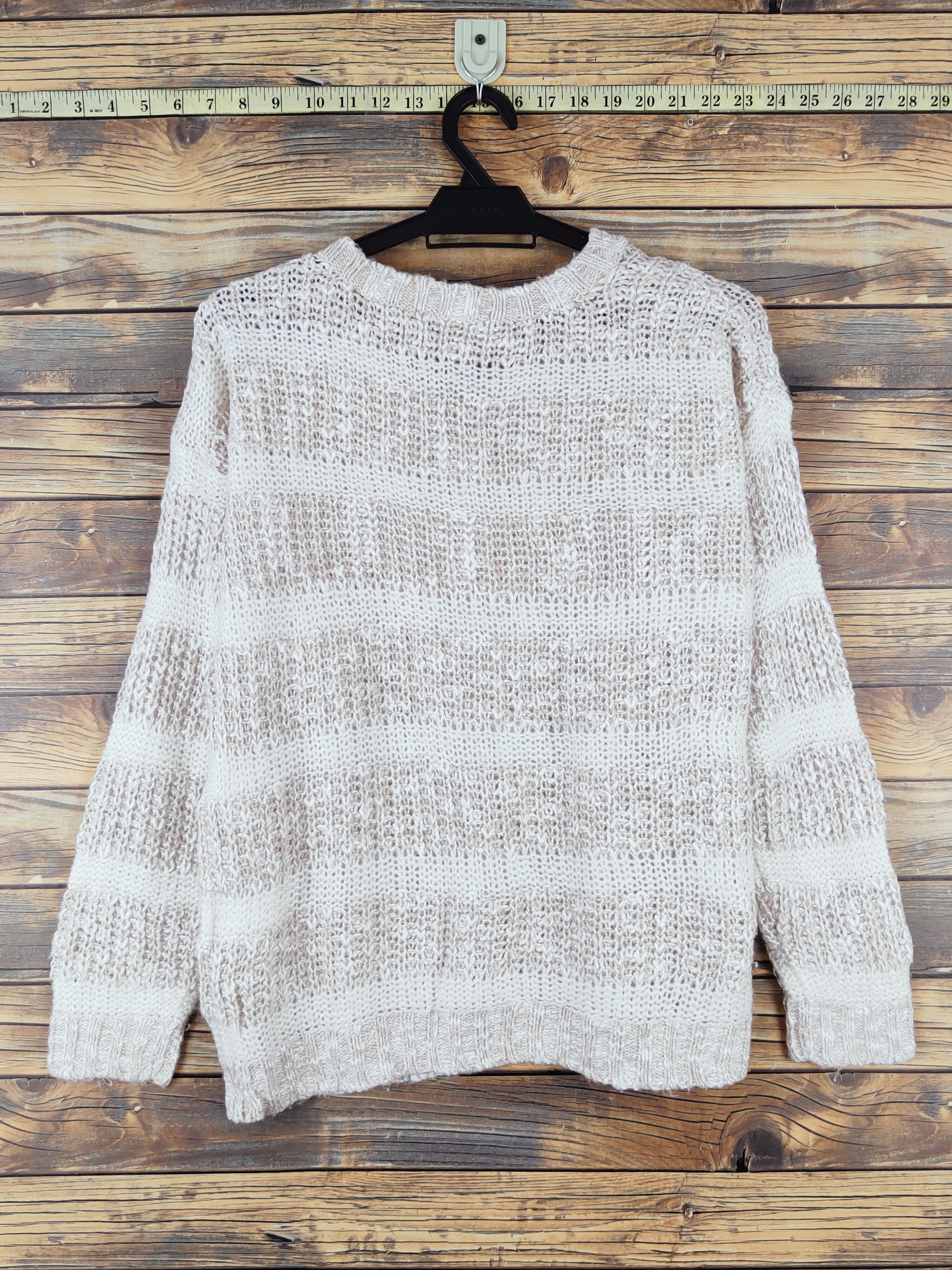 Japanese Brand × Vintage Colza Cream Knitwear Sweatshirts #W994 Size M / US 6-8 / IT 42-44 - 7 Thumbnail