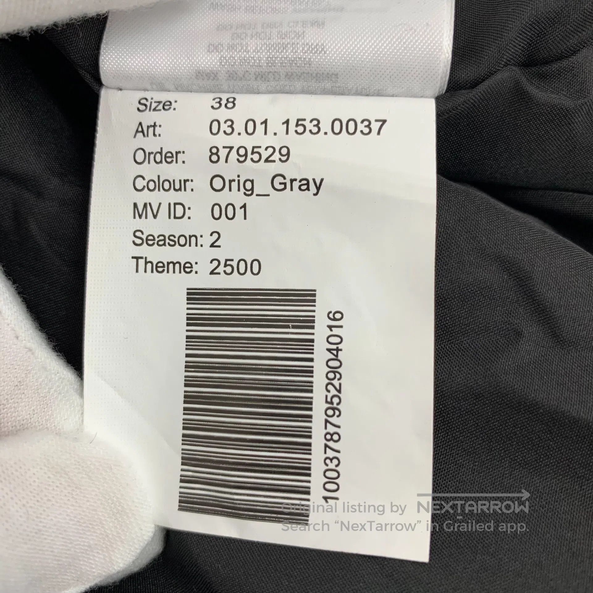 Other Amisu Garment Gray cotton water-washed collar zip-through Size XS / US 0-2 / IT 36-38 - 8 Thumbnail