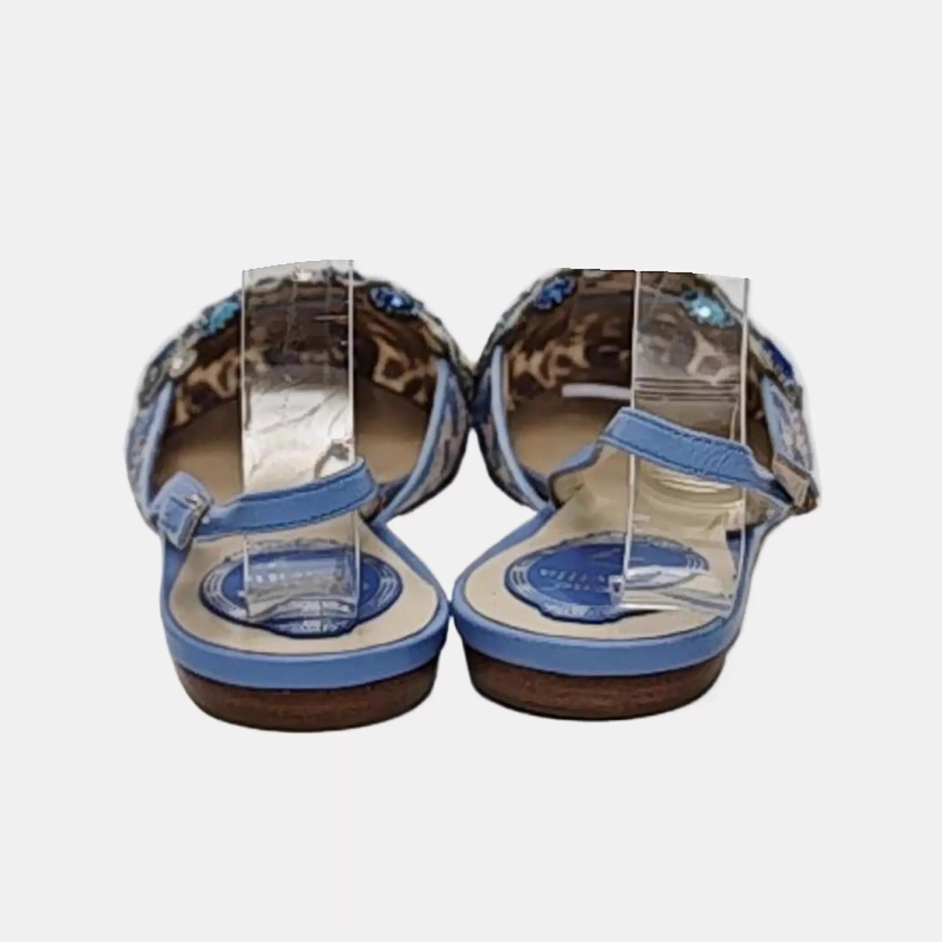 Rene Caovilla RC women's rhinestone shoes 37.5 EU Size US 7 / IT 37 - 2 Thumbnail