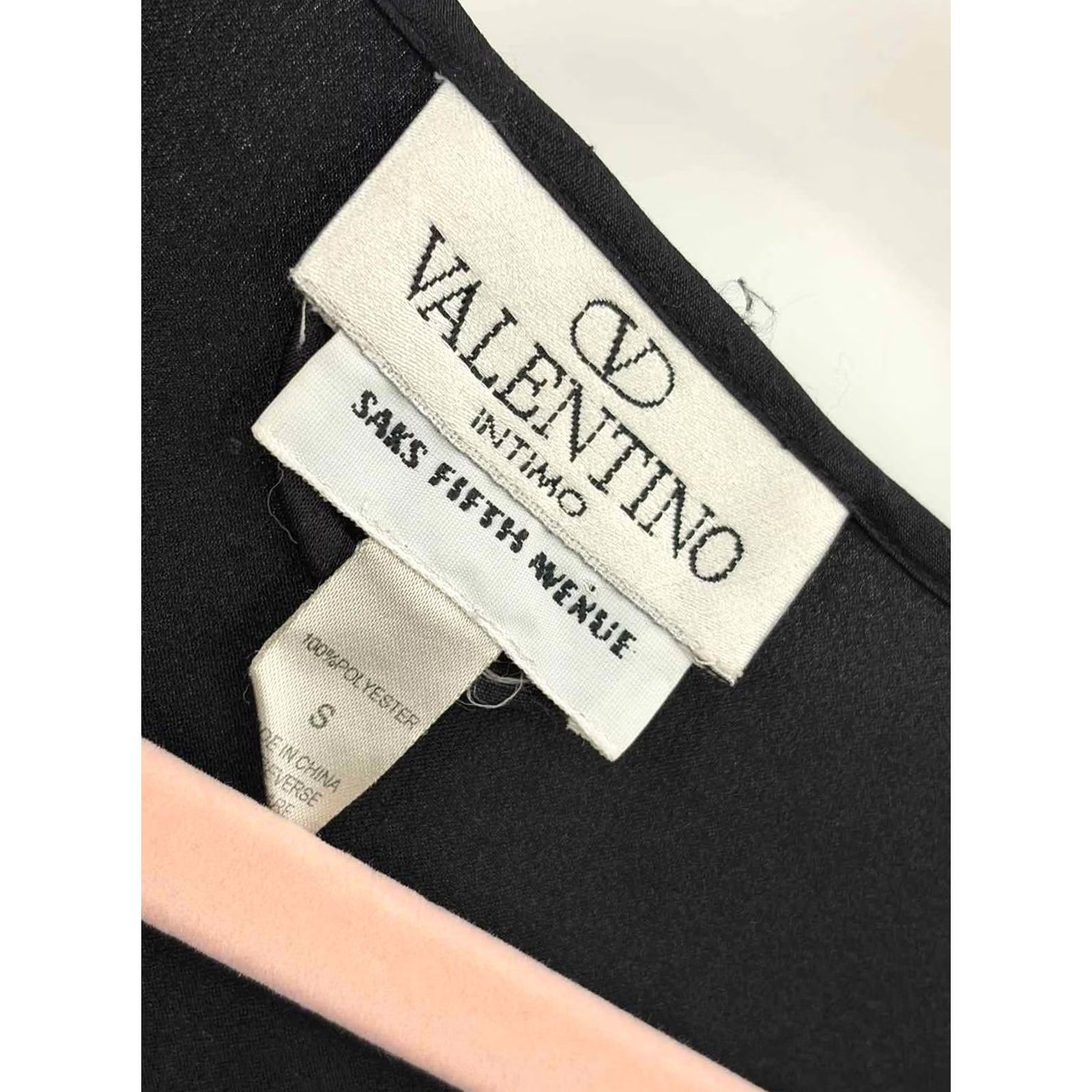 Valentino Valentino Robe Black Small Size ONE SIZE - 3 Thumbnail