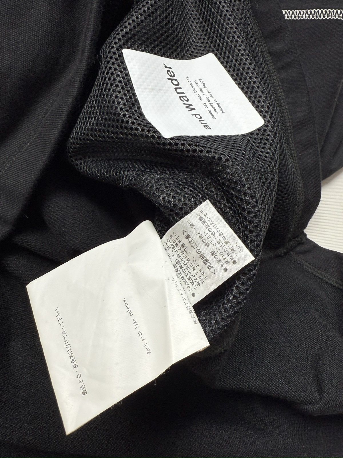 And Wander And Wander black logo hoodie size 6 jp Size US XL / EU 56 / 4 - 11 Thumbnail