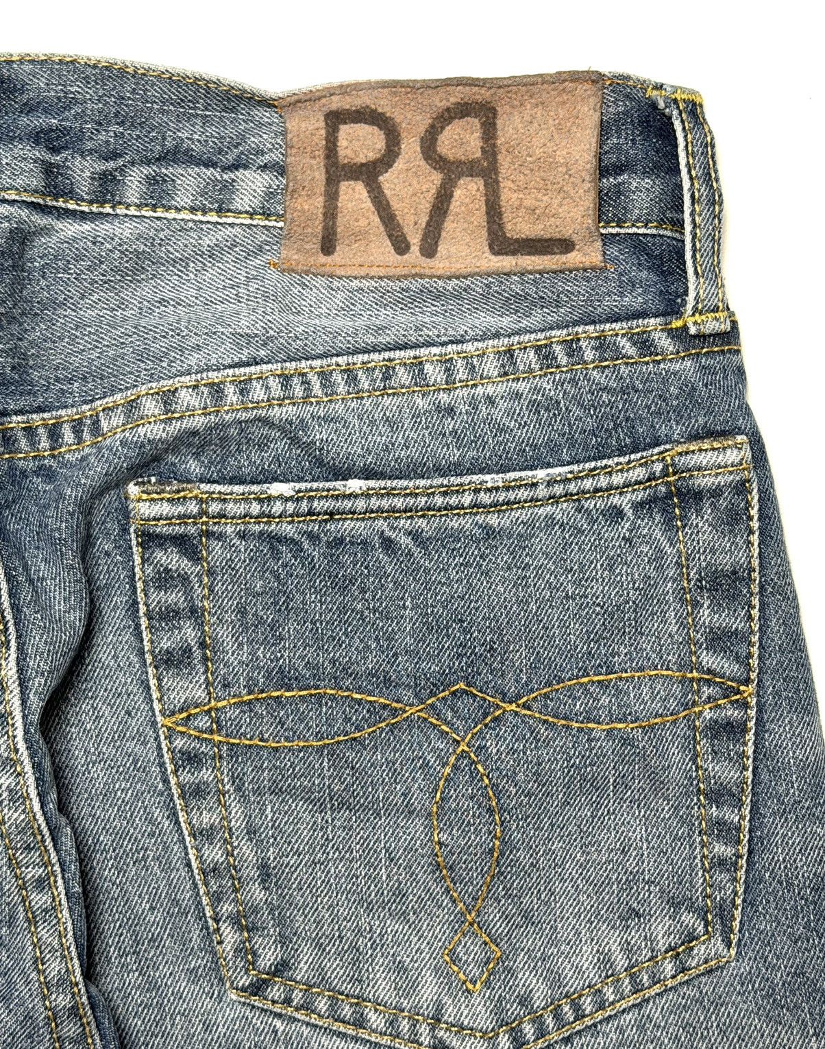 RRL Ralph Lauren RRL - Light wash denim pants Size US 30 / EU 46 - 8 Thumbnail