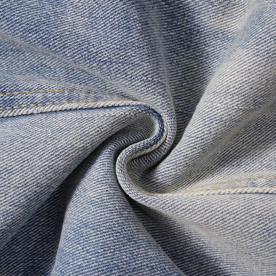 Designer × Japanese Brand × Jean Street Slim Spliced Stacked Acid Denim Pants Size US 30 / EU 46 - 6 Thumbnail