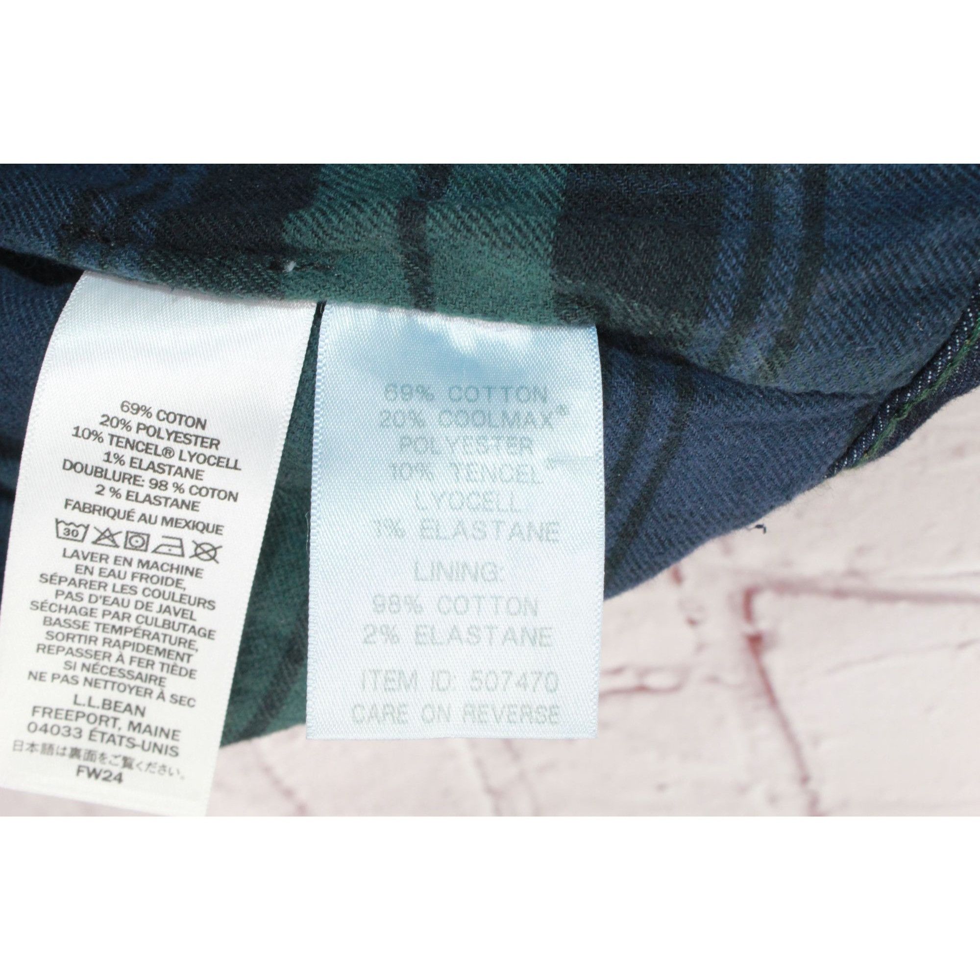 L.L. Bean LL Bean Women’s Lined Jeans Dark Wash Size 12 Size 34" / US 12 / IT 48 - 7 Thumbnail