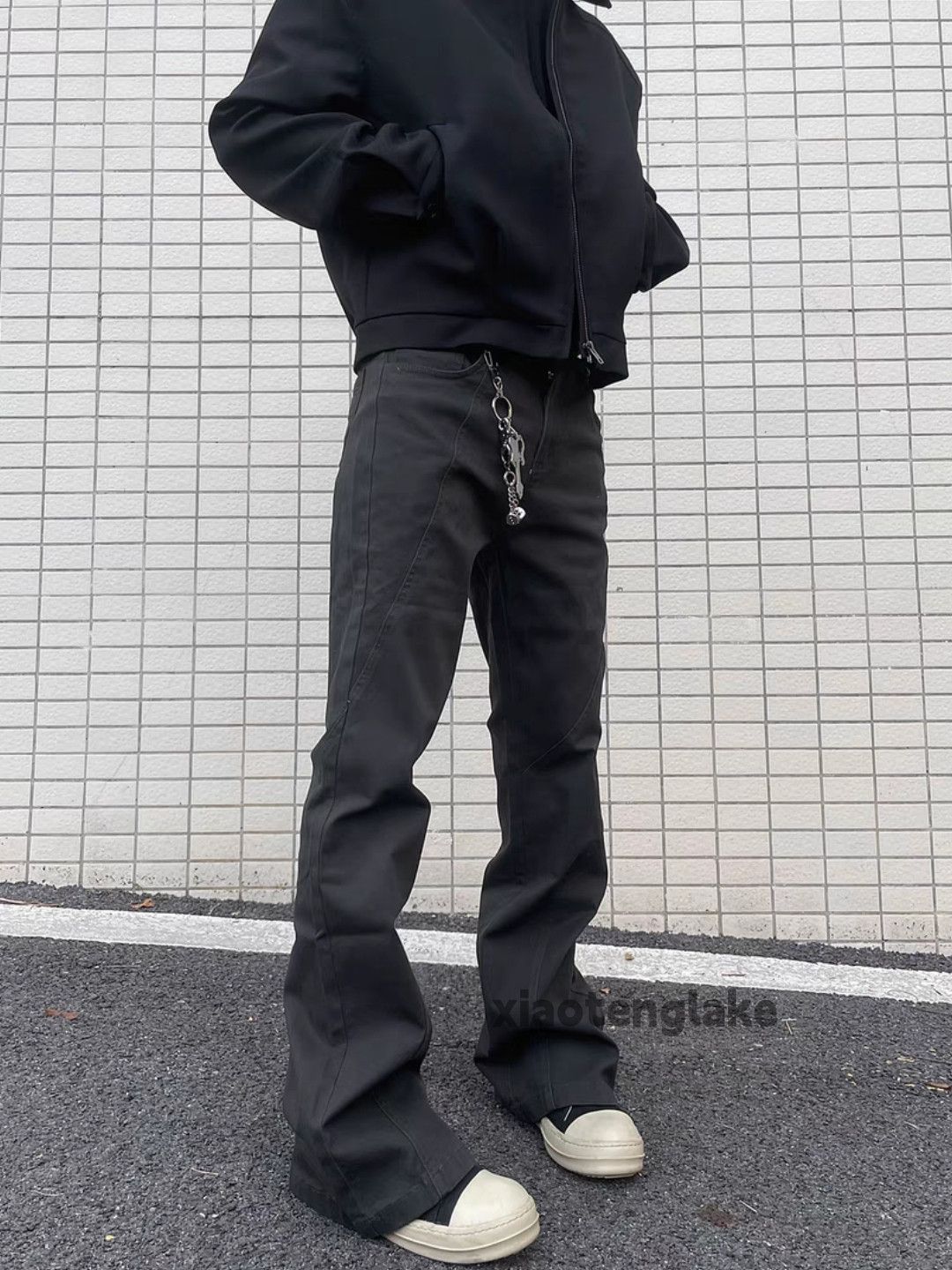 Designer × Japanese Brand × Vintage washed faded cleanfit patchwork punk grunge pants Size US 30 / EU 46 - 5 Thumbnail