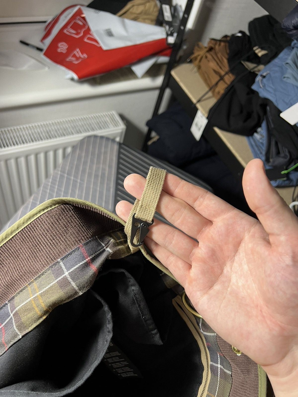 Barbour NWT Barbour Transport 3‑Way Tote/Backpack Bag – Olive Green Size ONE SIZE - 22 Thumbnail