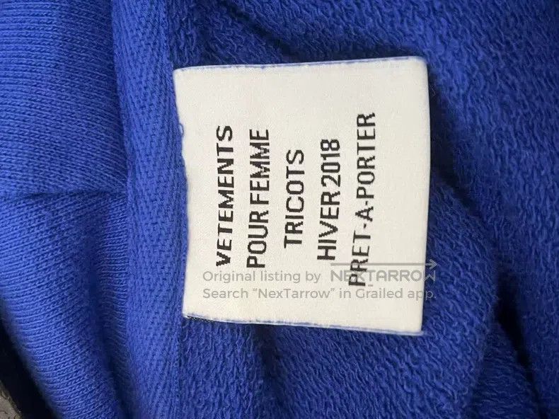 Vetements VETEMENTS sweatshirt Size US XS / EU 42 / 0 - 4 Thumbnail