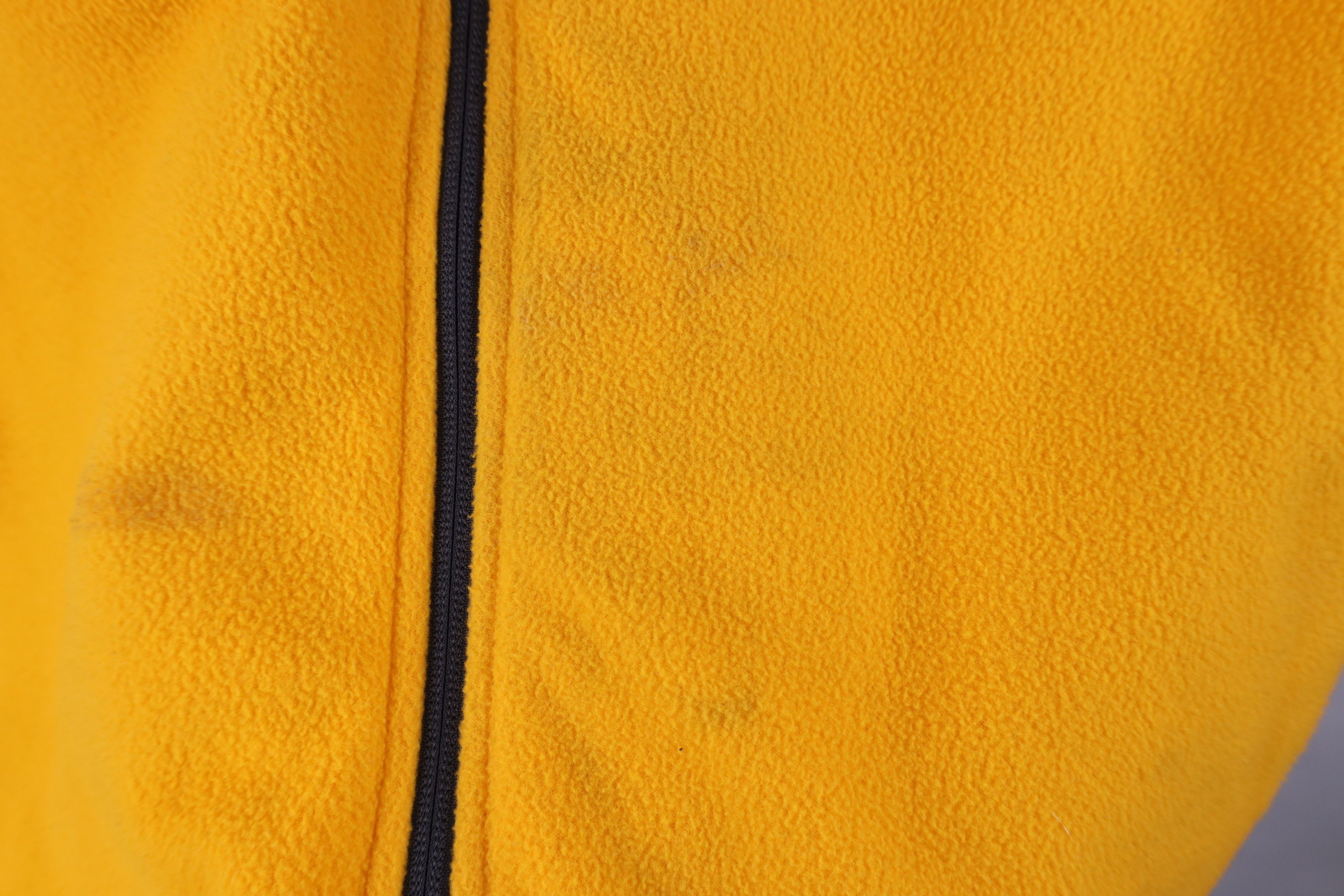 The North Face The North Face Spell Out Full Zip Fleece Vest Jacket Yellow Size US XL / EU 56 / 4 - 7 Thumbnail
