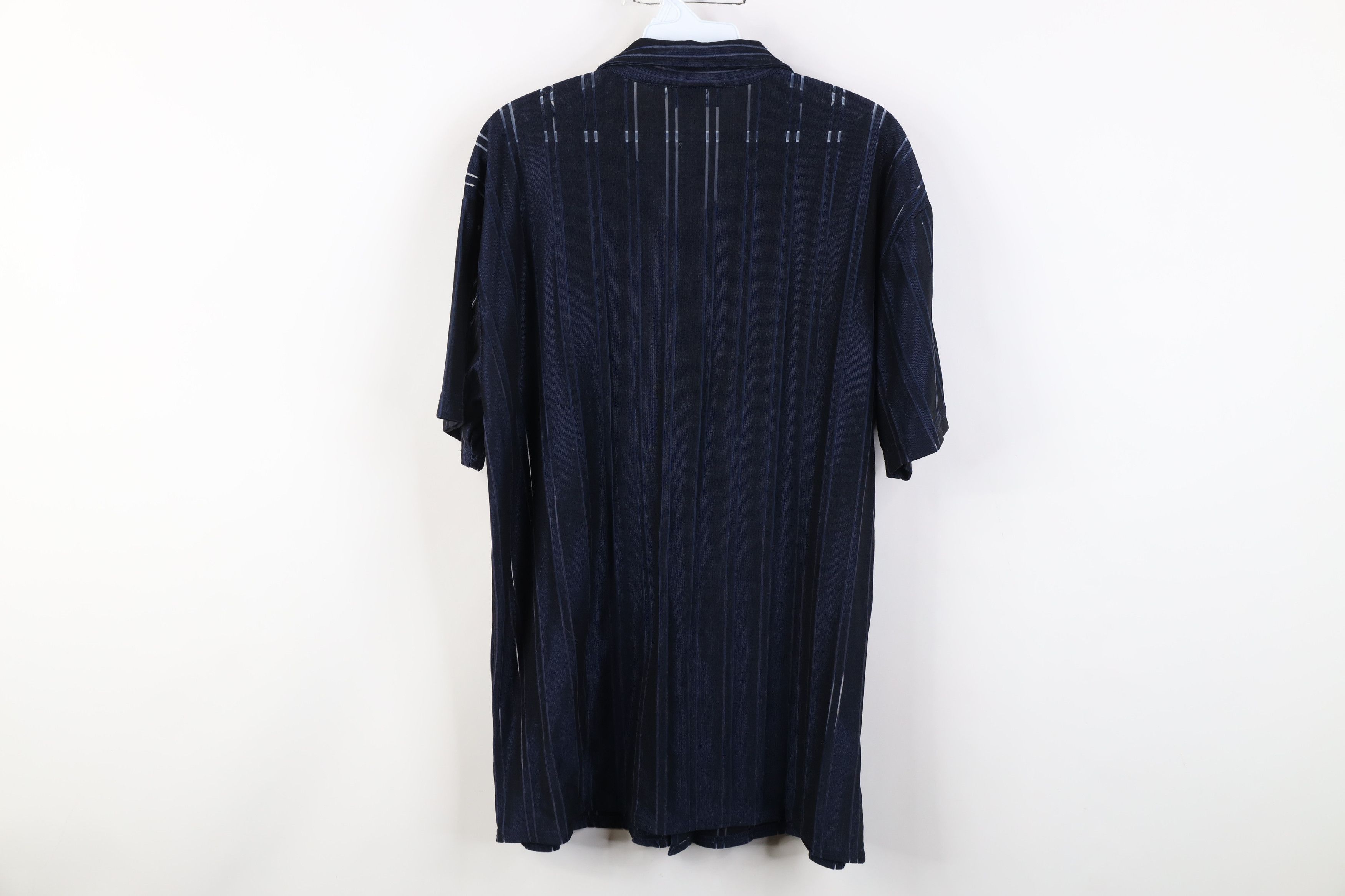 Vintage Vintage 90s Y2K Streetwear Sheer EDM Rave Button Shirt USA Size US L / EU 52-54 / 3 - 11 Thumbnail
