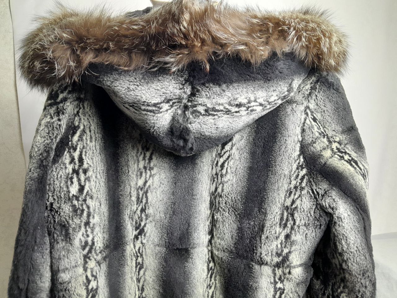 Other Ultra-Soft Rex Rabbit Fur Coat Size XL Size XL / US 12-14 / IT 48-50 - 3 Thumbnail