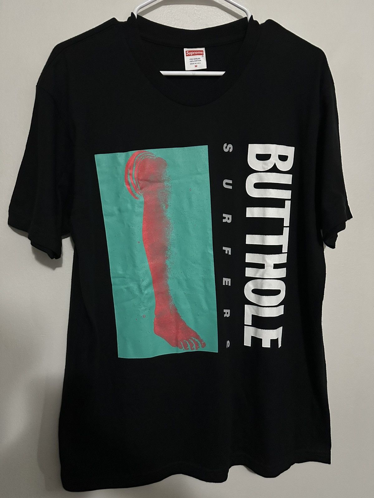 Supreme Supreme Butthole Surfers Leg Tee Size US M / EU 48-50 / 2 - 1 Thumbnail