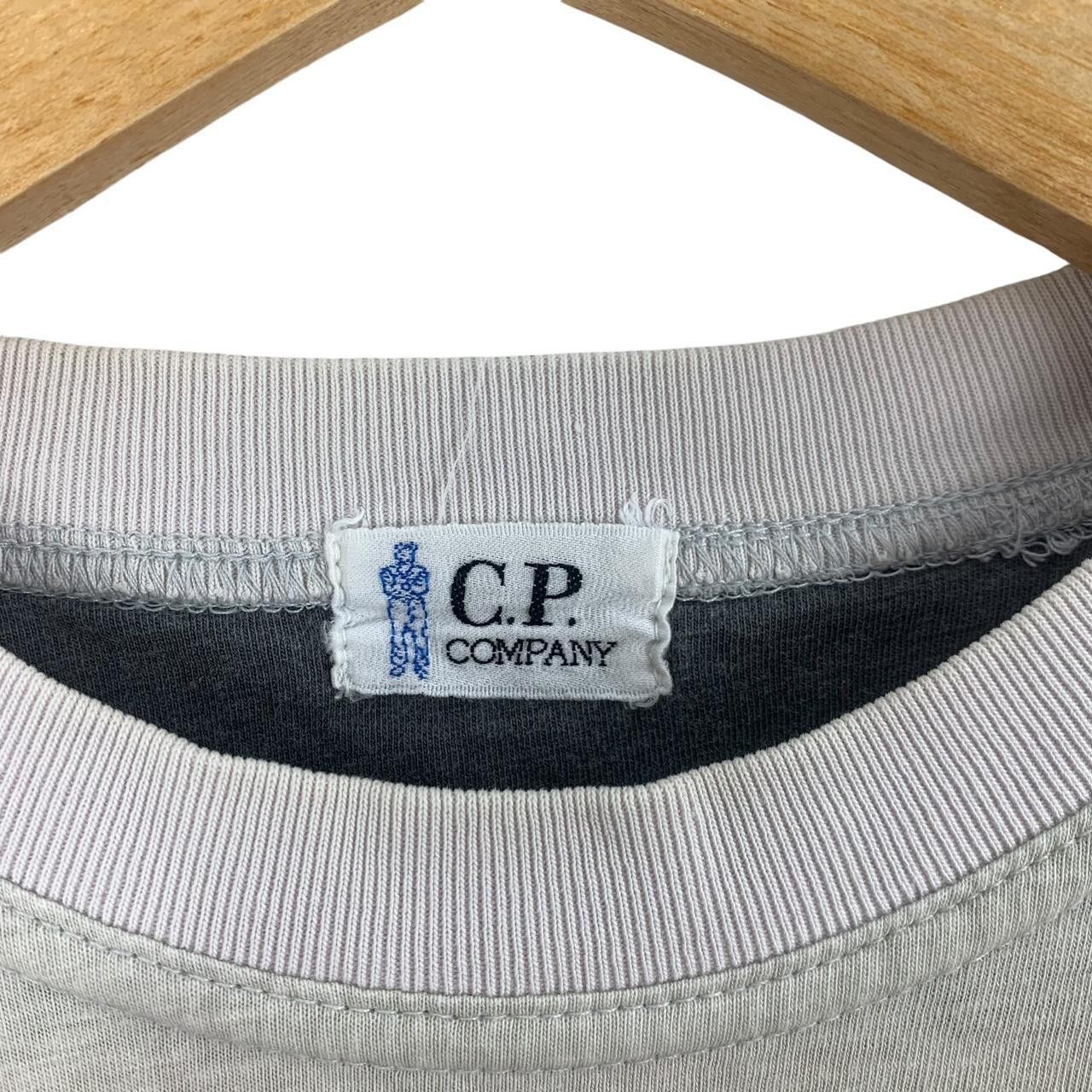 C.P. Company Vintage CP COMPANY ITALY Center Logo Two Tones Tee Size US M / EU 48-50 / 2 - 3 Thumbnail