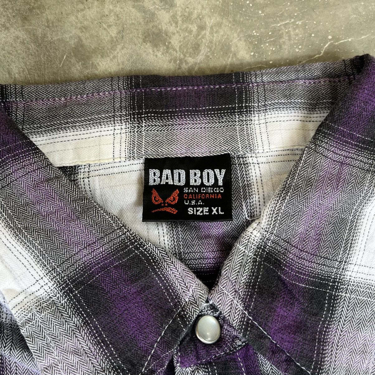 Hysteric Glamour Y2K Bad Boy Poem Snap Button Shirt Size US XL / EU 56 / 4 - 6 Thumbnail