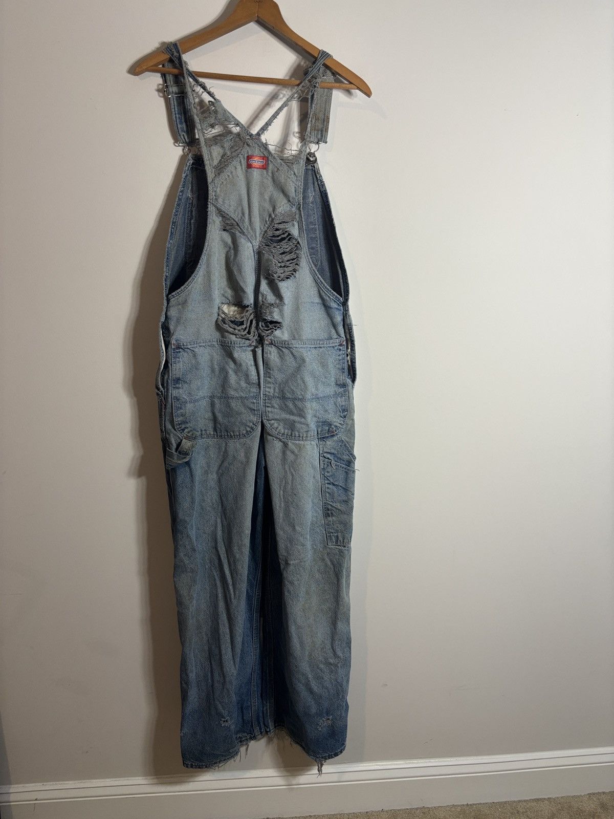 Dickies Vintage Dickies Overalls Workwear Distressed Thrashed 36x28 Size US 36 / EU 52 - 6 Thumbnail