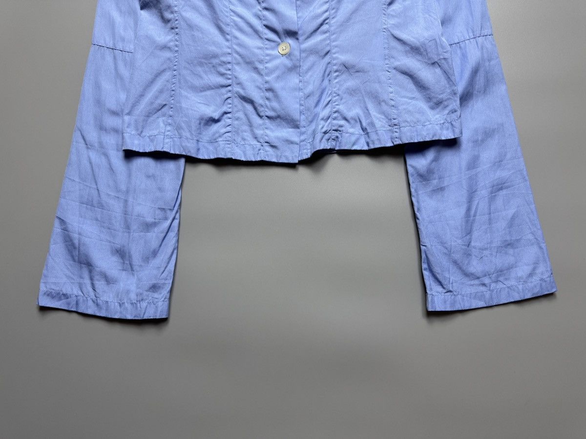 Our Legacy Our Legacy - Blue Union Blouse Longsleeve Size XXS / US 00 / IT 34 - 5 Thumbnail