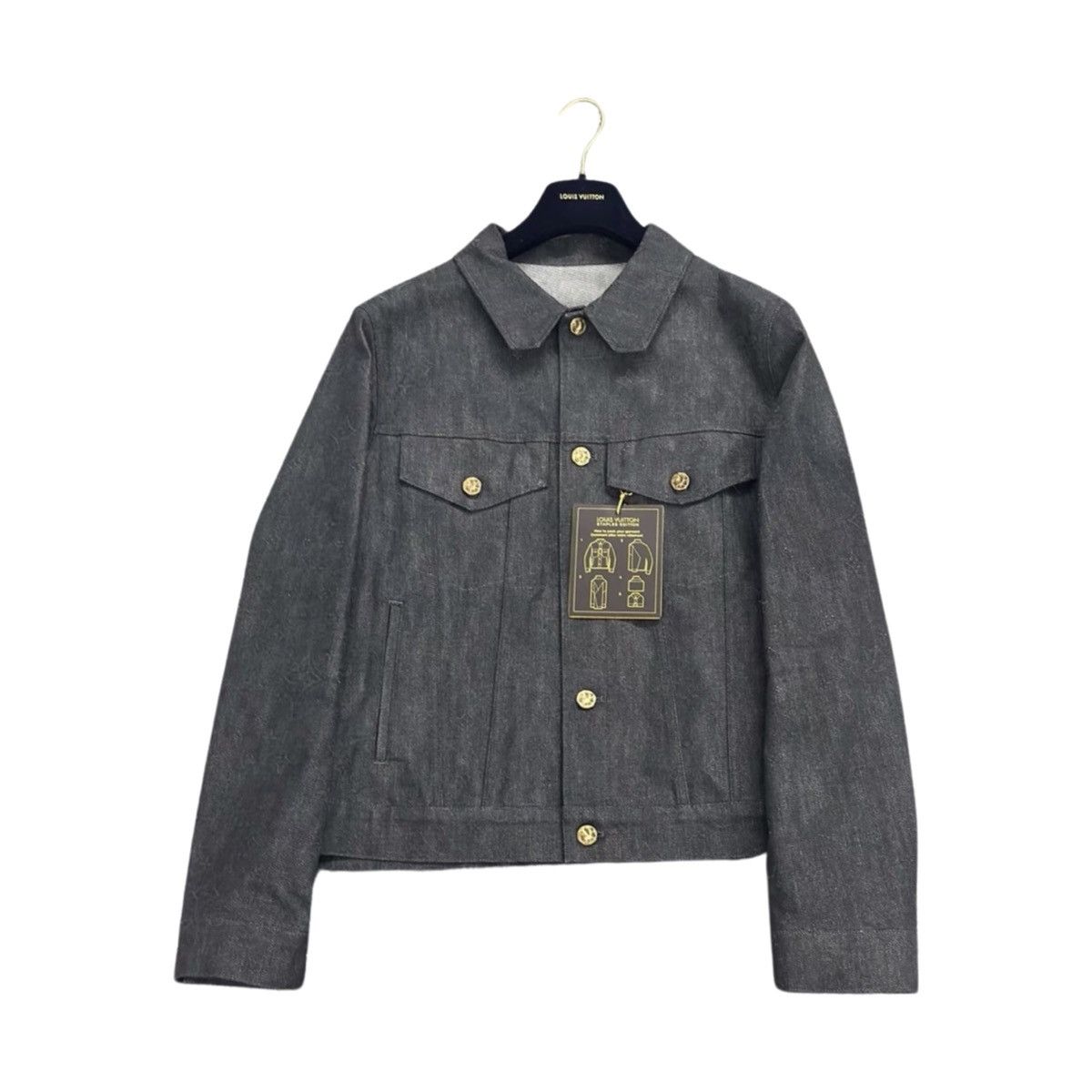 Louis Vuitton *RARE* Louis Vuitton Denim Jacket Sz.52 Size US L / EU 52-54 / 3 - 5 Thumbnail
