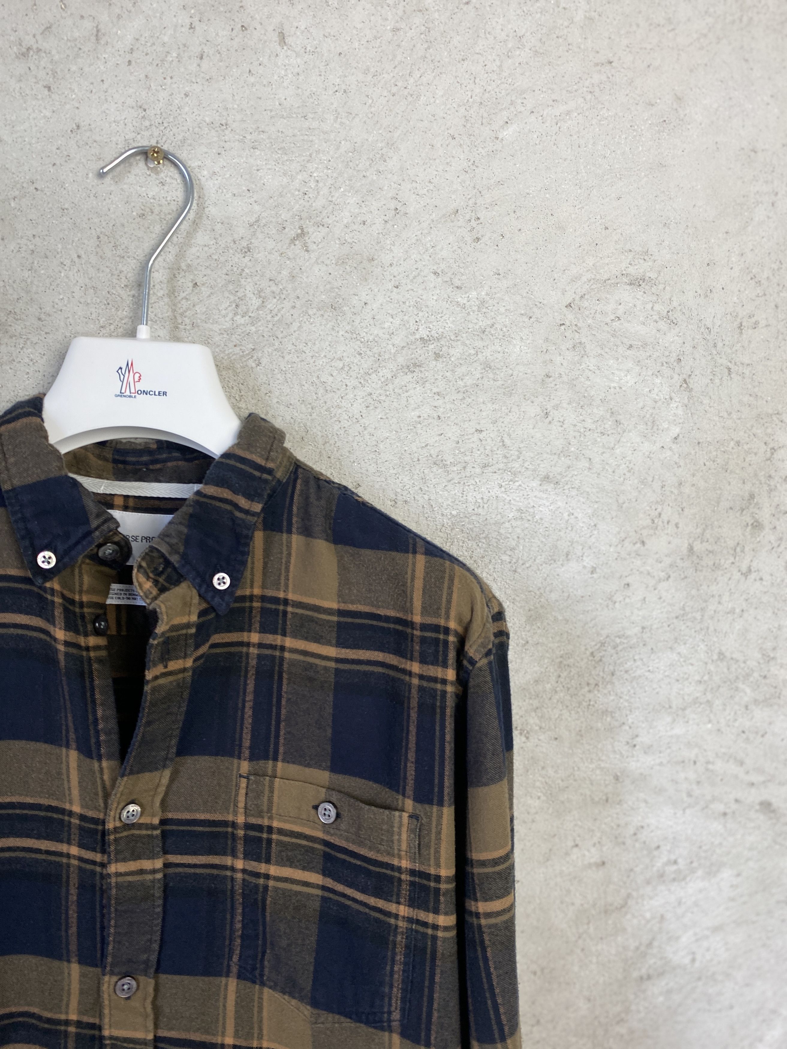 Norse Projects Norse Projects Anton Brushed Flannel Check casual shirt Size US M / EU 48-50 / 2 - 2 Thumbnail