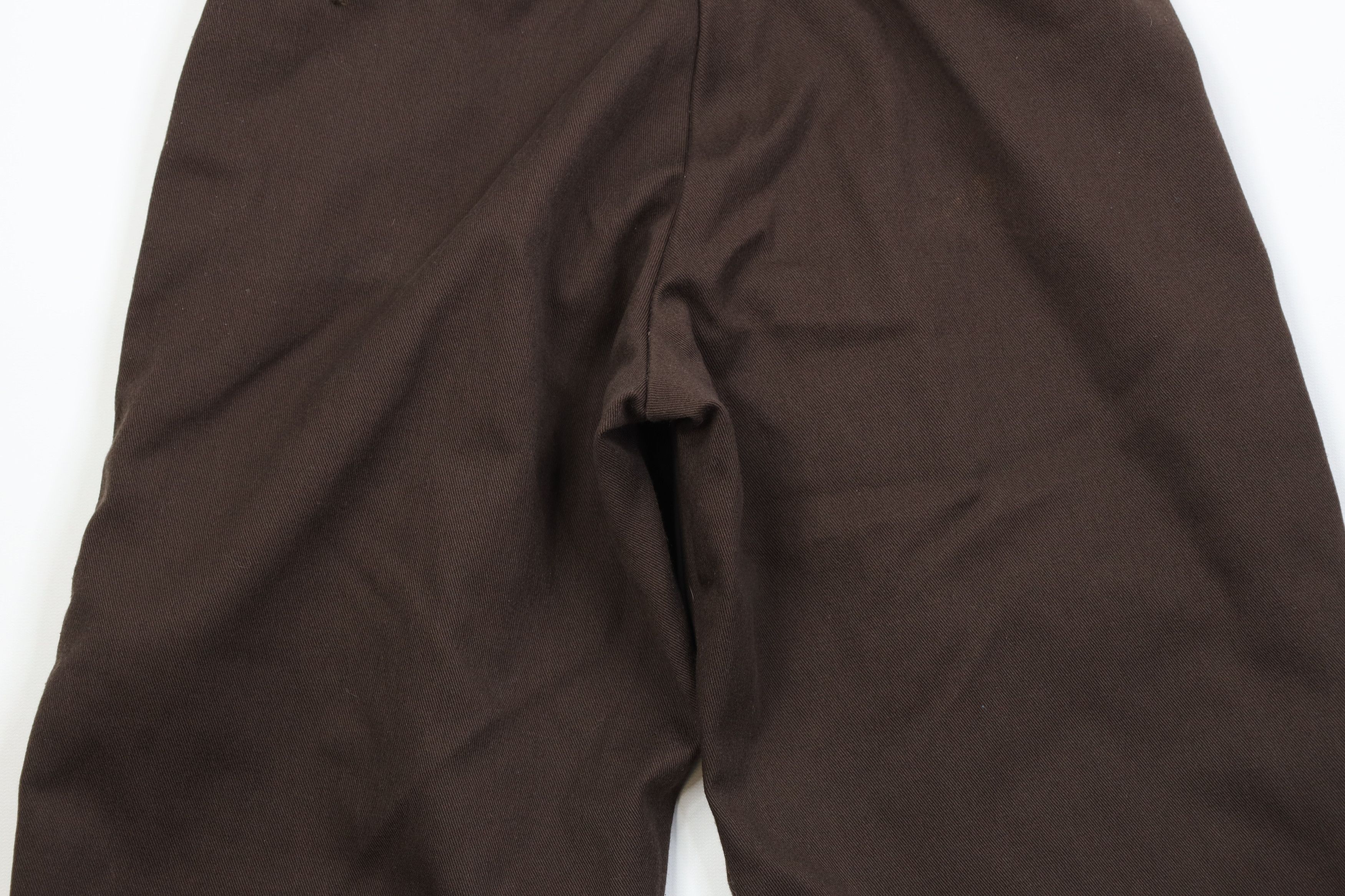 Dickies Vintage Y2K Dickies Hemmed Wide Leg Dungaree Pants Brown Size 25" / US 0 / IT 36 - 11 Thumbnail