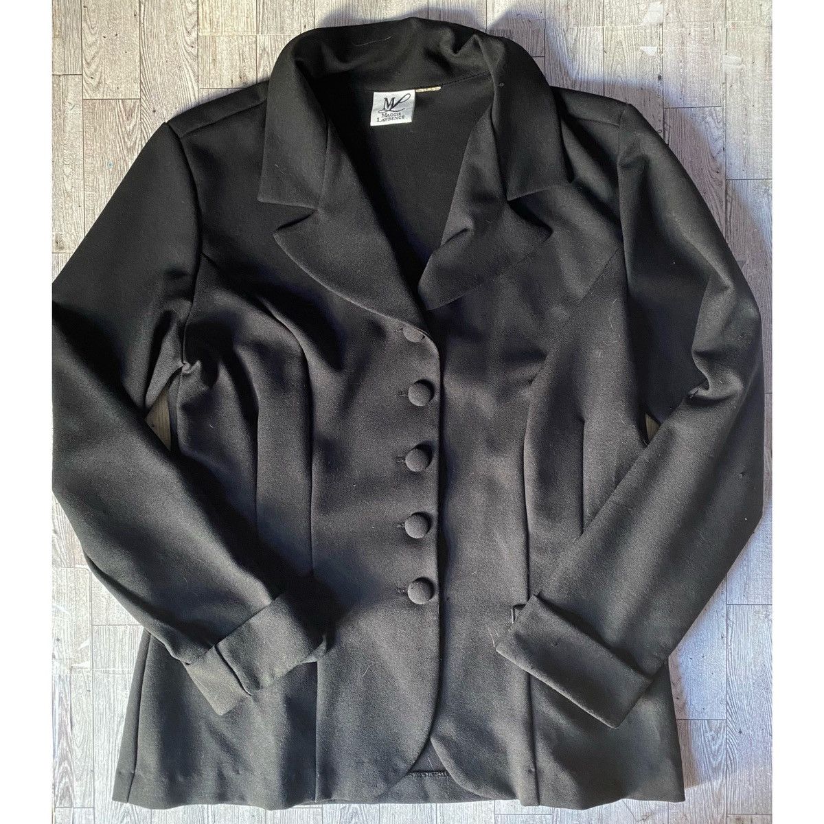 Vintage Maggie Lawrence, Vintage, Basic, Oversized Fitted Blazer Size ONE SIZE - 10 Thumbnail