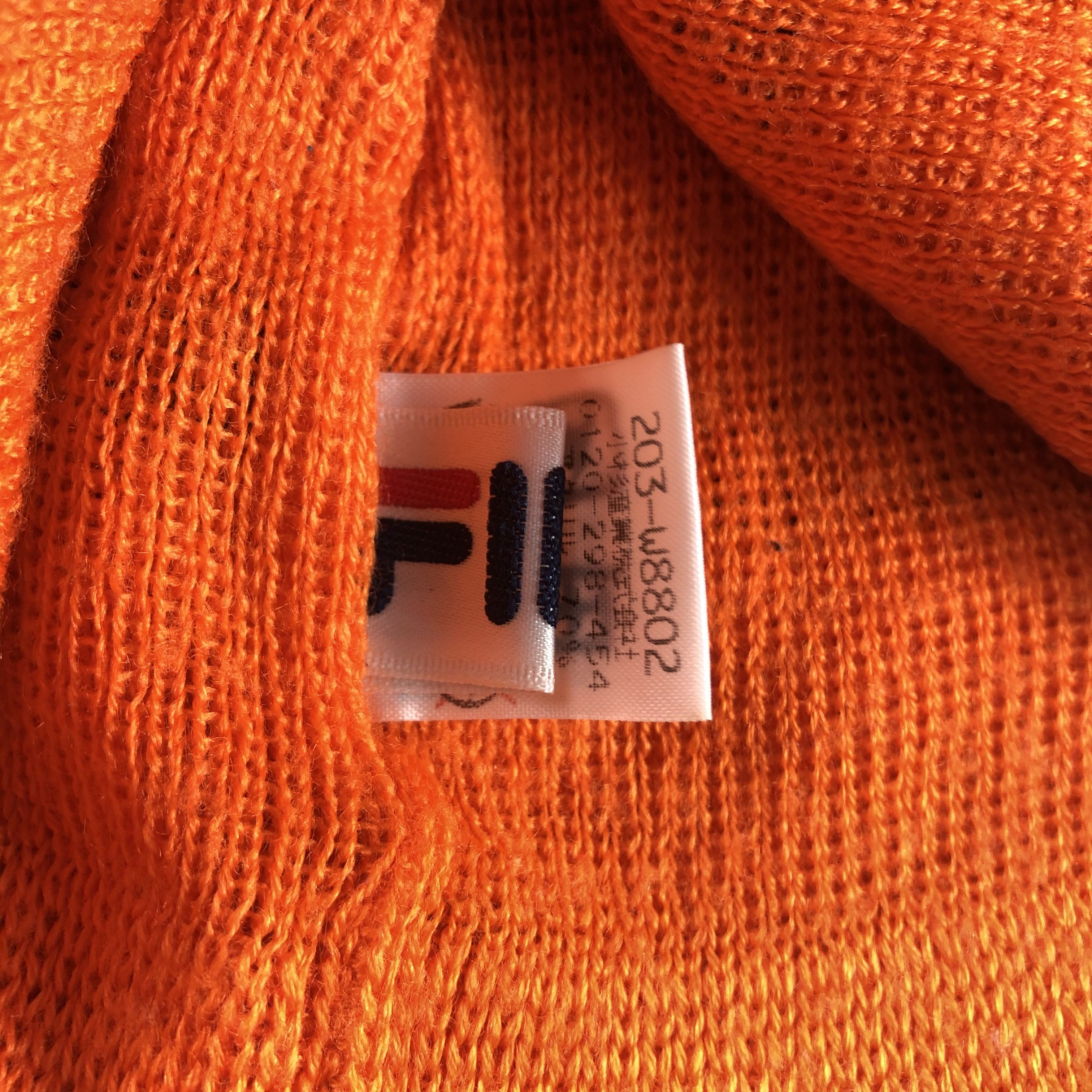 Fila × Vintage Fila Stripe Beanie Snow Hat Snow Cap -D039 Size ONE SIZE - 4 Thumbnail