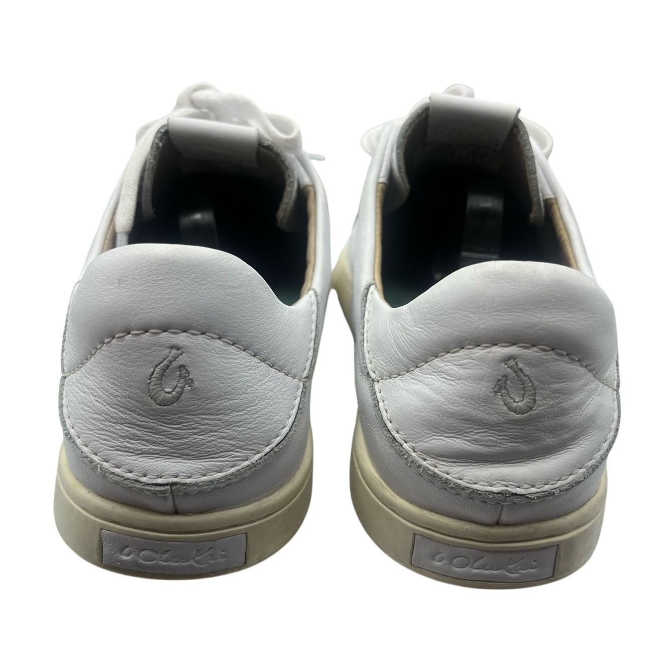 Olukai OluKai Pehuea Li Ili White Leather Sneakers Shoes Size 7 Size US 7 / IT 37 - 6 Thumbnail