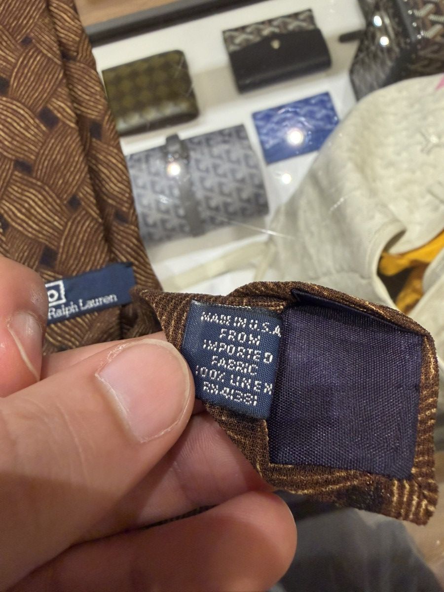 Polo Ralph Lauren Polo Ralph Lauren Linen Tie Size ONE SIZE - 4 Thumbnail