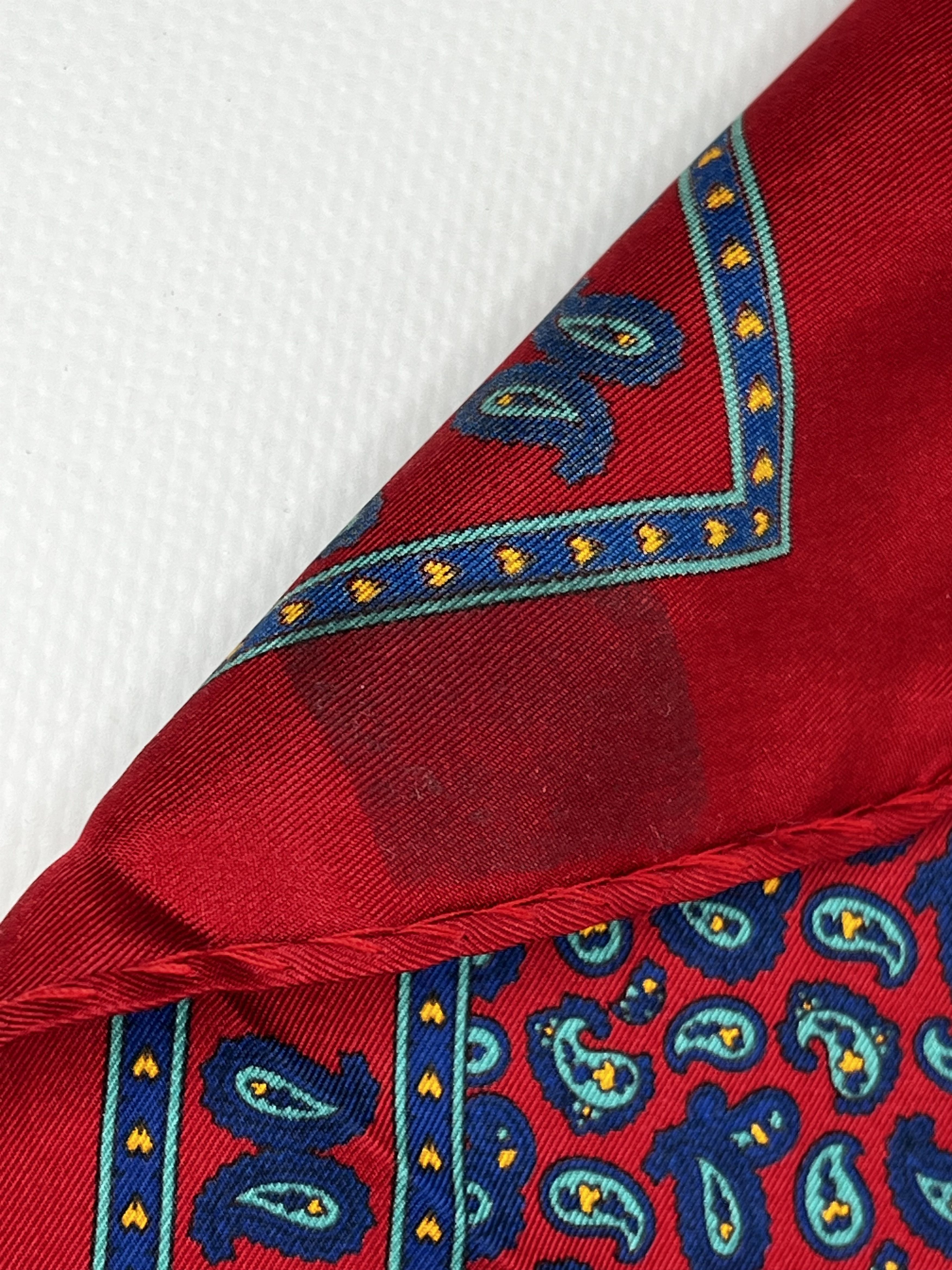 Etienne Aigner ETIENNE AIGNER VINTAGE SCARF SILK 32 X 32 cm Size ONE SIZE - 3 Thumbnail
