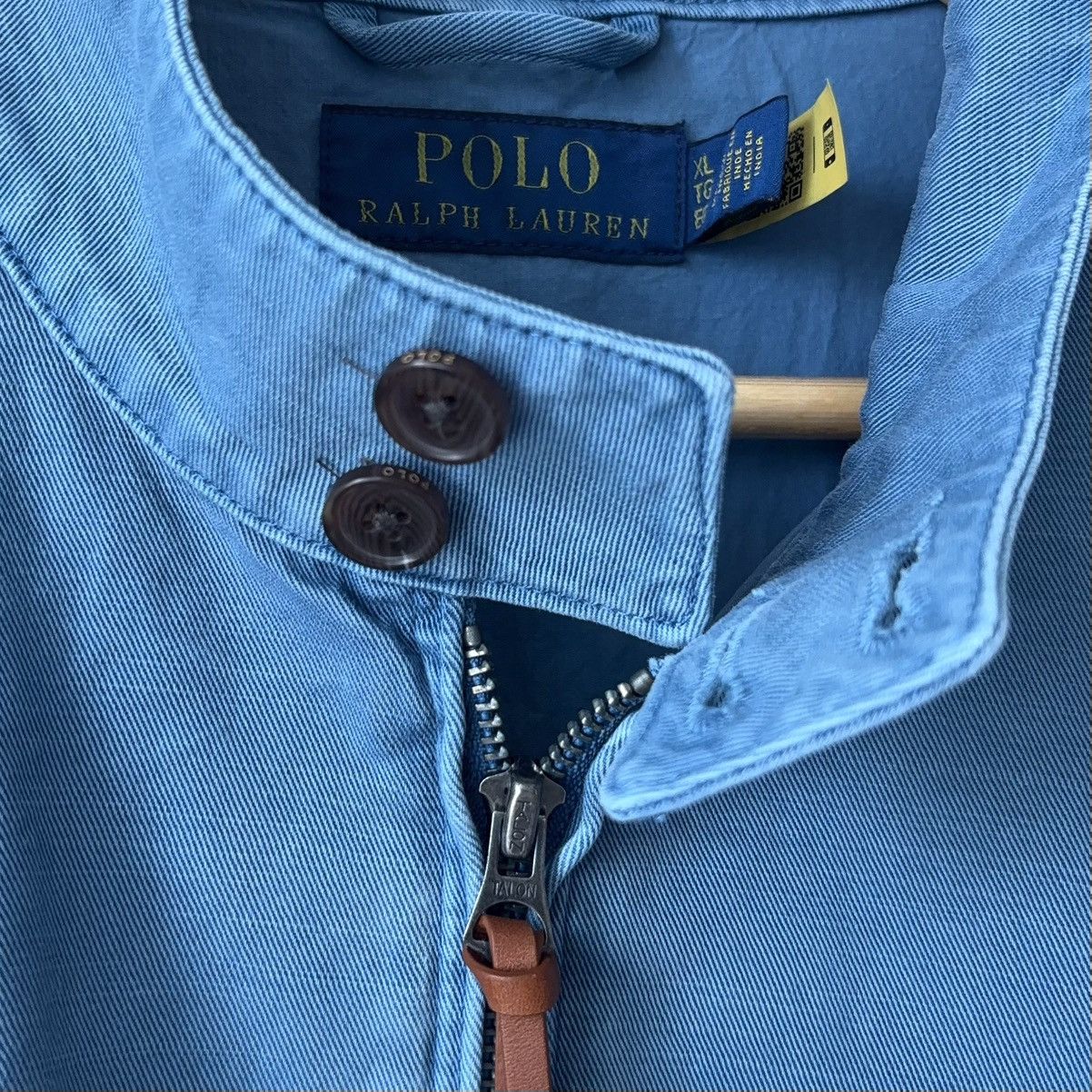 Polo Ralph Lauren Montauk Chino Jacket Garment Dyed Bomber Windbreaker Size US XL / EU 56 / 4 - 7 Thumbnail