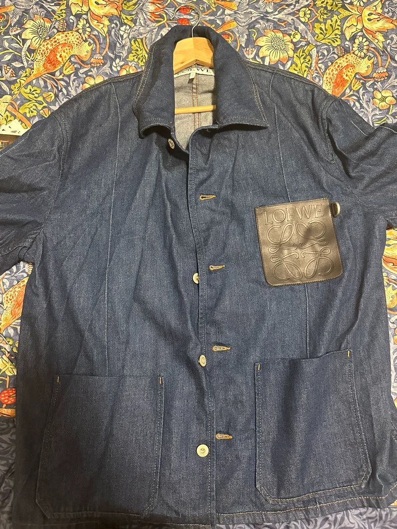 Loewe LOEWE size50 Dark blue denim jacket Size US M / EU 48-50 / 2 - 5 Thumbnail