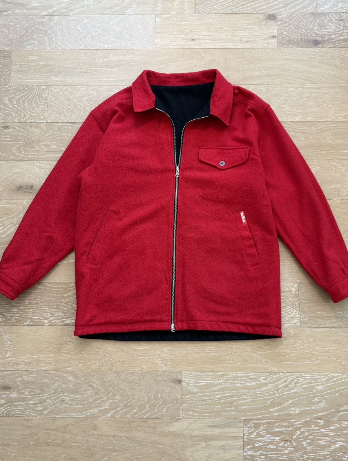 Marlboro Reversible Marlboro Wool Zip Jacket Size US M / EU 48-50 / 2 - 2 Thumbnail