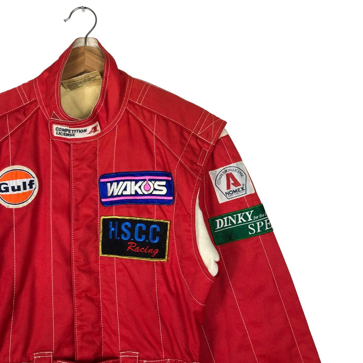 Vintage 🔥90’s Vintage Overall Racing Nomex USA Full Print Size US 30 / EU 46 - 7 Thumbnail