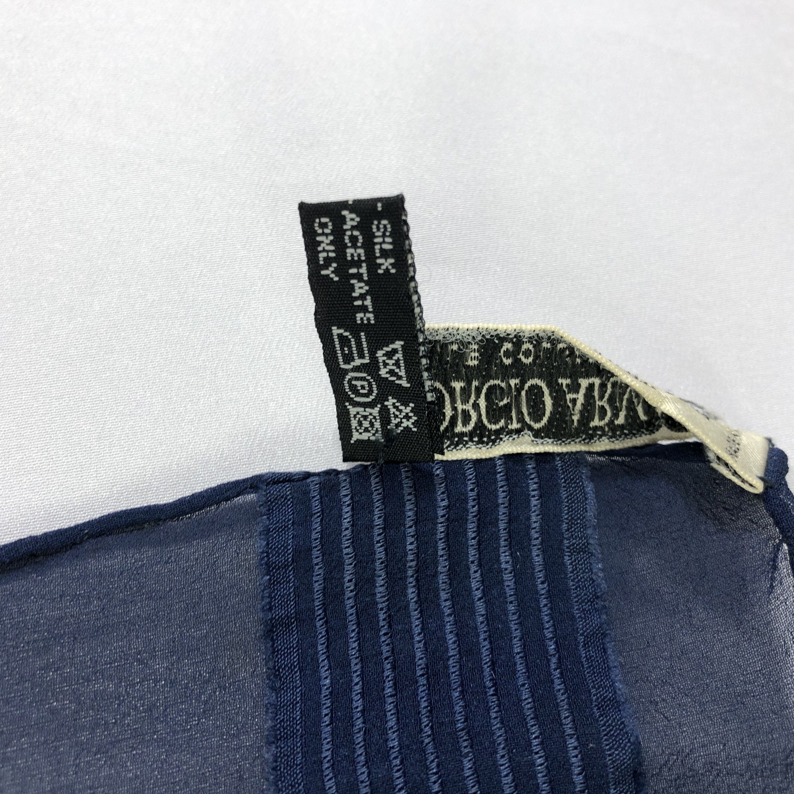 Giorgio Armani × Vintage Vintage Giorgio Armani Silk Scarf Size ONE SIZE - 7 Thumbnail